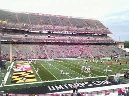 Maryland Stadium Section 22 Home Of Maryland Terrapins