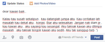 Kejap macam ni, kejap macam tu. Ayat Sentap Untuk Kawan Talam Dua Muka