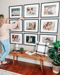 Photos are a natural fit for gallery walls as a way to showcase your favorite people, places and things. Gallery Wall With Mpix Abbylish