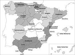 To find a location, use the form the google map above shows spain with its location: Map Of Spain With The Current Autonomous Regions And A Number Of Major Download Scientific Diagram