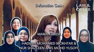 Nur azlin mohd yusoff projects to try. Obm340 Defamation Case Of Maria Farida Youtube