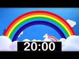 Maybe you would like to learn more about one of these? Rainbow Timer 20 Minutes With Music Countdown Timer Youtube