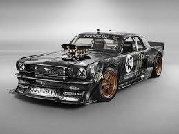 Ken Block S Wildly Modded 65 Mustang Puts Out A Nonsensical 845 Hp Ken Block S Next Gymkhana Video Will Star Ken Blocks Ken Block Mustang Ford Mustang 1965