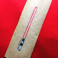 Come To The Dark Side We Have Cookies Drawing Prompt 11 Light Saber I Had A Lot Of Fun Doing This Dra Lightsaber Tattoo Lightsaber Drawing Star Wars Tattoo