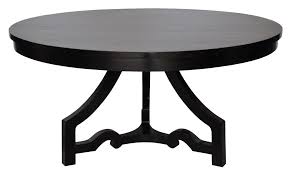 Simple Round Black Wooden Coffee Tables Room Truth In Craft Andy Rustic Noir Finish Distressed Tabl Dining Table Legs Furniture Dining Table Metal Dining Table
