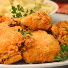 We may earn commission from links on this page, but we only recomme. Oven Fried Chicken Easy Fried Chicken Recipe Platter Talk
