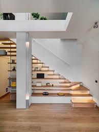 Tiang teras merupakan hal terpenting dalam pembuatan teras, material yang kuat dan kokoh juga menjadi hal vital, karena ini digunakan untuk menyangga bagian teras, selain itu. Kreativitas Desain Tangga Rumah Minimalis Yang Elegan Arsitag
