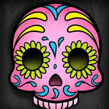 How To Draw A Sugar Skull Easy Step By Step Drawing Guide By Dawn Dragoart Com In 2020 Emoji Painting Sugar Skull Painting Sugar Skull