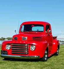 Image result for Vermilion 1948 Ford Truck