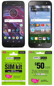 Shop for simple prepaid cell phones at best buy. 5 2 Motorola Moto X4 Unlocked Phone Plus 5 5 Lg Fiesta Prepaid Phone Plus 50 Simple Mobile Refill Card Plus Sim Card For 125 99 Shipped From Best Buy Apex Deals