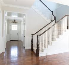 While bm's pale oak is airier, bm's. Our New Home Downstairs Reveal A Thoughtful Place New Homes Home Design