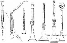 You are viewing some oboe sketch templates click on a template to sketch over it and color it in and share with your family and friends. Historical Drawing Various Forms Of Ancient Woodwind Instruments Pommer Shawm Oboe Bassoon
