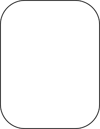White Rounded Rectangle Png Shape Squircle 850x1100 Tablet Weaving Patterns Rounded Rectangle Rectangular Platter