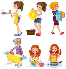 Frauen Die Verschiedene Aufgaben Erledigen Download Kostenlos Vector Clipart Graphics Vektorgrafiken Und Design Vorlagen Pink heart with shadow png clipart. vecteezy