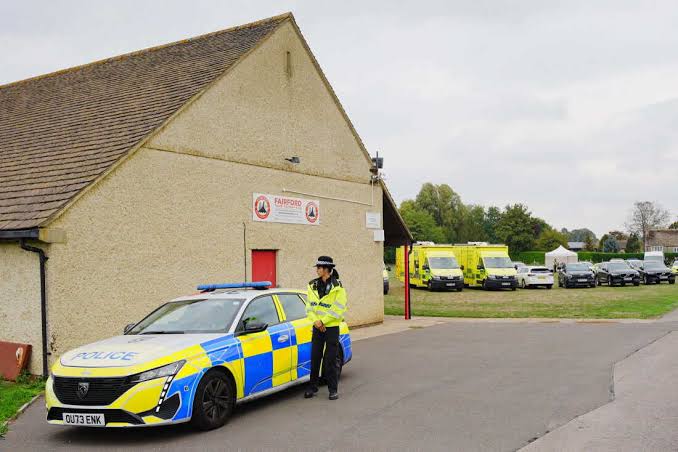 5 arrested near a U.K. air base used by U.S. on suspicion of preparing a  terrorist act : NPR