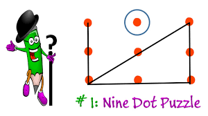 And the 9 dot puzzle is as old as the hills. Brain Tests The 9 Dot Puzzle If You Are A Genius Solve This Youtube