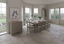 Neptune Suffolk Table Chairs And Sideboard Painted In Honed Slate Painted Dining Chairs Slate Kitchen Dining Chairs