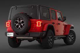 Online led light jeep wrangler jk rear tail lights. Mopar Led Tail Light For 18 20 Jeep Wrangler Jl Quadratec