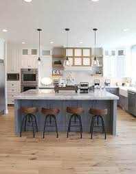 Give the raw texture modern farmhouse flair by pairing it. Rustic Kitchen Cabinets Farmhouse Kitchen Design Farmhouse Style Kitchen Kitchen Design