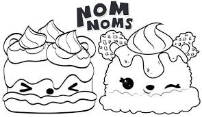 Sammy Smores And Berry Scoop From Num Noms Coloring Page Cool Coloring Pages Coloring Pages Cute Coloring Pages