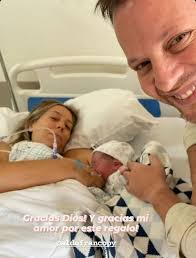 Ya llegó Gastón, el segundo hijo de Denise Hutter!