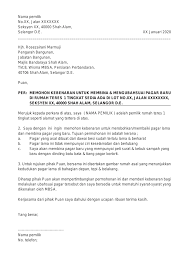 Cara tukar nama kereta 2020. Contoh Surat Permohonan Bina Pagar Rumah Baru 2020 Pdf Docdroid