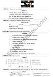 Well, that's where song craft comes in. Dont Give Up On Me By Andy Grammer Esl Worksheet By Mr Phil