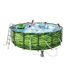 Bestway Steel Pro Max 14 X 48 Above Ground Pool Set Walmart Com Swimming Pool Ladders Swimming Pools Above Ground Swimming Pools