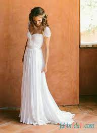 H1543 Fairy Light Ethereal Flowy Chiffon Cap Sleeved Wedding Dress Wedding Dress Cap Sleeves Wedding Dress Cap Sleeves Sweetheart Bridal Dresses Uk