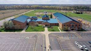 Northwestern 4th Grader flies drone over school