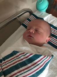 Back at work today...and a few hours into my morning and I received the  best news ever! My daughter's Nina (Godmother) had her first baby! A baby  boy 💙 And....I'm going to