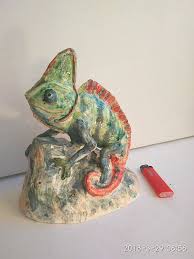 chameleon ceramic sculpture ceramic sculpture ceramics sculpture