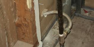 Tips of flexible gas line. Flexible Gas Connectors Running Through A Wall American Verified Home Inspections Home Inspection 513 871 7800