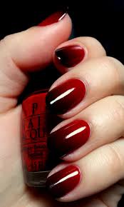 Black And Red Ombre Nails Dark Red Reverse Gradient Hearts Emi S Manis Red Ombre Nails Nail Art Ombre Ombre Nail Designs