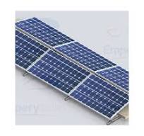 Back-to-back Solar Panel Flat Roof Mounting System Ballasted ...