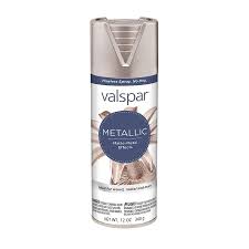 Valspar 6 Pack Matte Brushed Nickel Metallic Spray Paint Net Wt 12 Oz In The Spray Paint Department At Lowes Com
