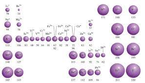 Although neither atoms nor ions have sharp boundaries, itis useful to treat them as if they are hard spheres with radii such that the sum of ionic radii of the cation and aniongives the distance between the ions in a crystal lattice. Ionic Radius For Some Mononuclear Ions Download Scientific Diagram