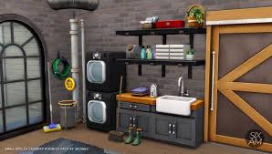 Small Spaces: Laundry Room CC Pack - The Sims 4 Build  Buy - CurseForge