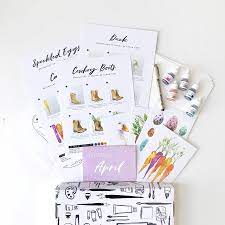 Watercolor Subscription Box In 2020 Art Box Subscription Monthly Art Box Box Art