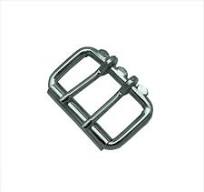 CL Nickle Plated Heavy Duty Double Tong Roller Buckle (51mm)