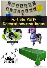 Fortnite Birthday Party Dekorationen Geburtstag Dekoration Ideen 30 Geburtstag Spiele