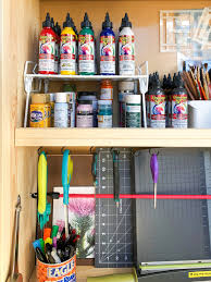 Keep your supplies and craft projects in check with these clever craft room organization ideas. How To Turn A Small Space Into A Dream Craft Room Workspace On A Budget T Moore Home Interior Design Studio