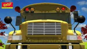 The Wheels On The Bus Go Round And Round Rhyme Cartoon Animation Rhymes Songs For Children Youtube
