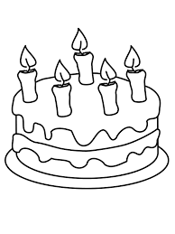 Color in this picture of a birthday cake and others with our library of online coloring pages. Draw This Birthday Cake Svg Birthday Coloring Pages Birthday Cake With Candles Colorful Candles