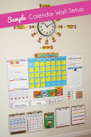Printable Homeschool Calendar Wall Set Homeschool Calendar Preschool Calendar School Calendar