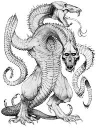 Step by step beginner drawing tutorial of the demogorgon from stranger things as featured in fortnite. Jeff Russell Illustrations And Sketches Demogorgon