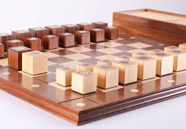 Designer Chess Set Wooden Chess Pieces Chess Set Wooden Chess