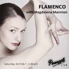 FLAMENCO CLASS:- The fabulous Magdalena Mannion is teaching her popular  Flamenco Class
