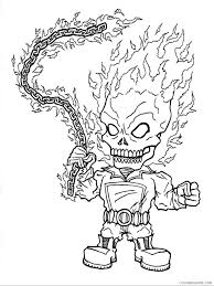 How to draw a ghost. Ghost Rider Coloring Pages Cartoons Ghost Rider For Boys 12 Printable 2020 2880 Coloring4free Coloring4free Com