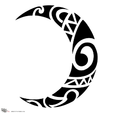 Tribal Moon Tribal Moon Tattoo Moon Tattoo Maori Tattoo